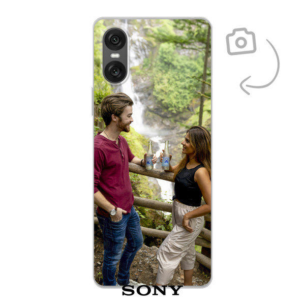 Etui de téléphone en flexibel imprimé au dos pour Sony Xperia 10 VI