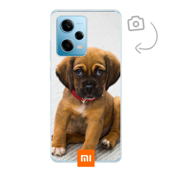 Etui de téléphone en flexibel imprimé au dos pour Xiaomi Redmi Note 12 Pro 5G