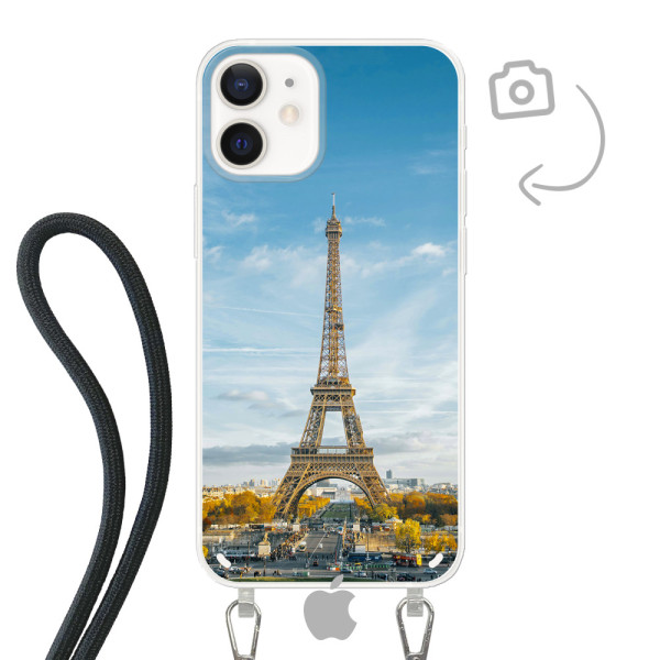 Etui de téléphone avec cordon pour iPhone 12 mini