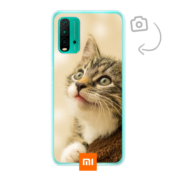 Etui de téléphone en flexibel imprimé au dos pour Xiaomi Redmi 9T/Redmi 9 Power/Redmi Note 9 4G