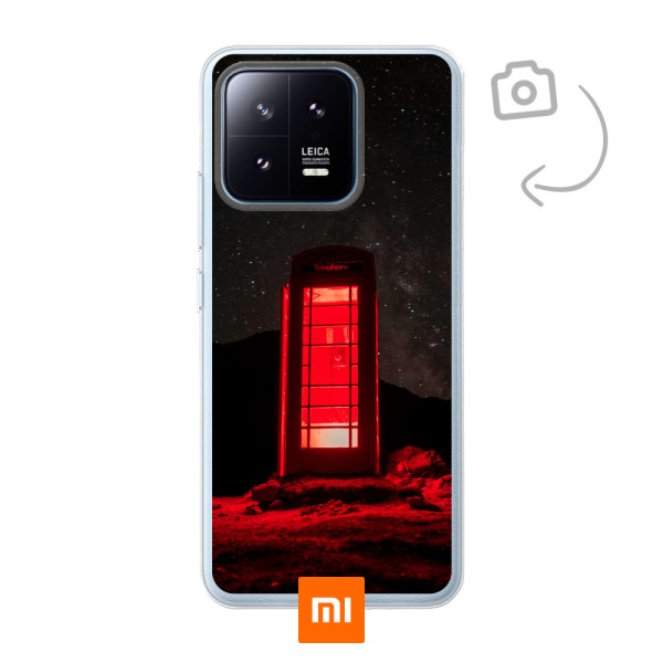 Etui de téléphone en flexibel imprimé au dos pour Xiaomi 13 Pro